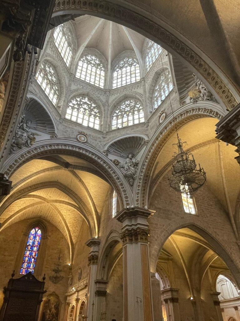 Soffitto cattedrale di Valencia