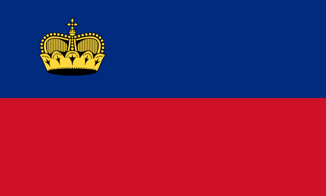 bandiera di liechtenstein