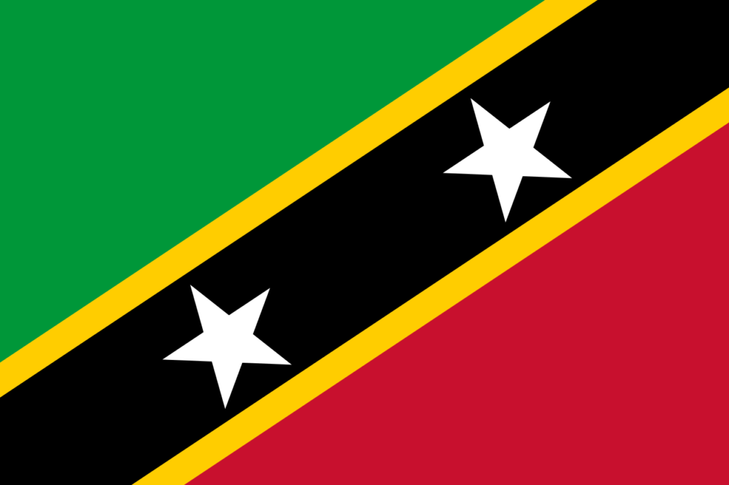 bandiera saint kitts e nevis