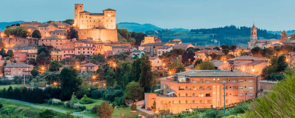 Borgo di Longiano Vista dall'alto 