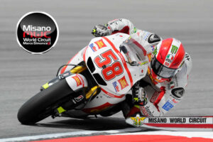 Marco Simoncelli al Misano World Circuit - 5 minuti da Riccione