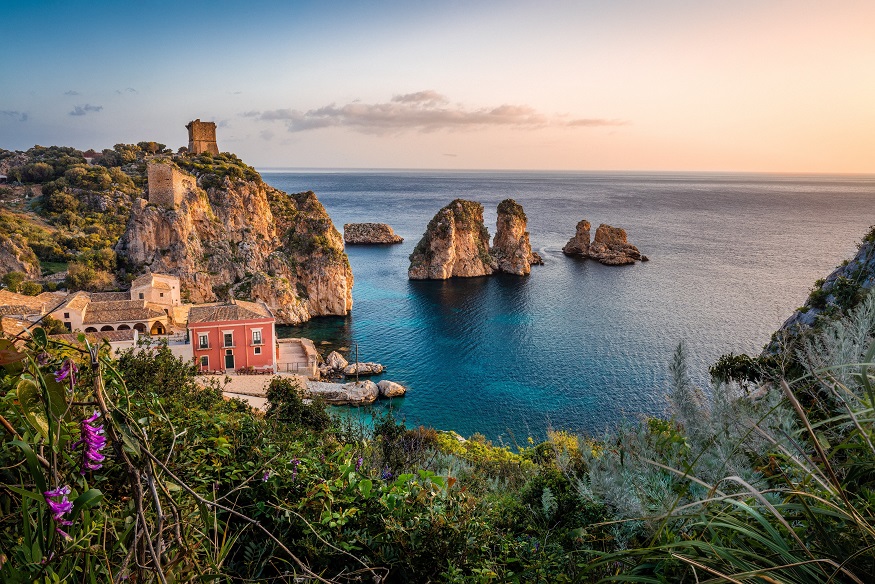 Coastal Sicilian Landscape