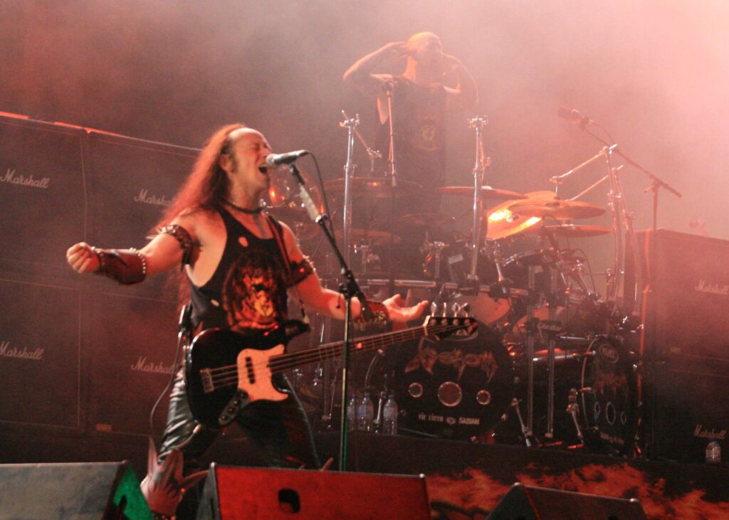 I Venom durante un concerto del 2008