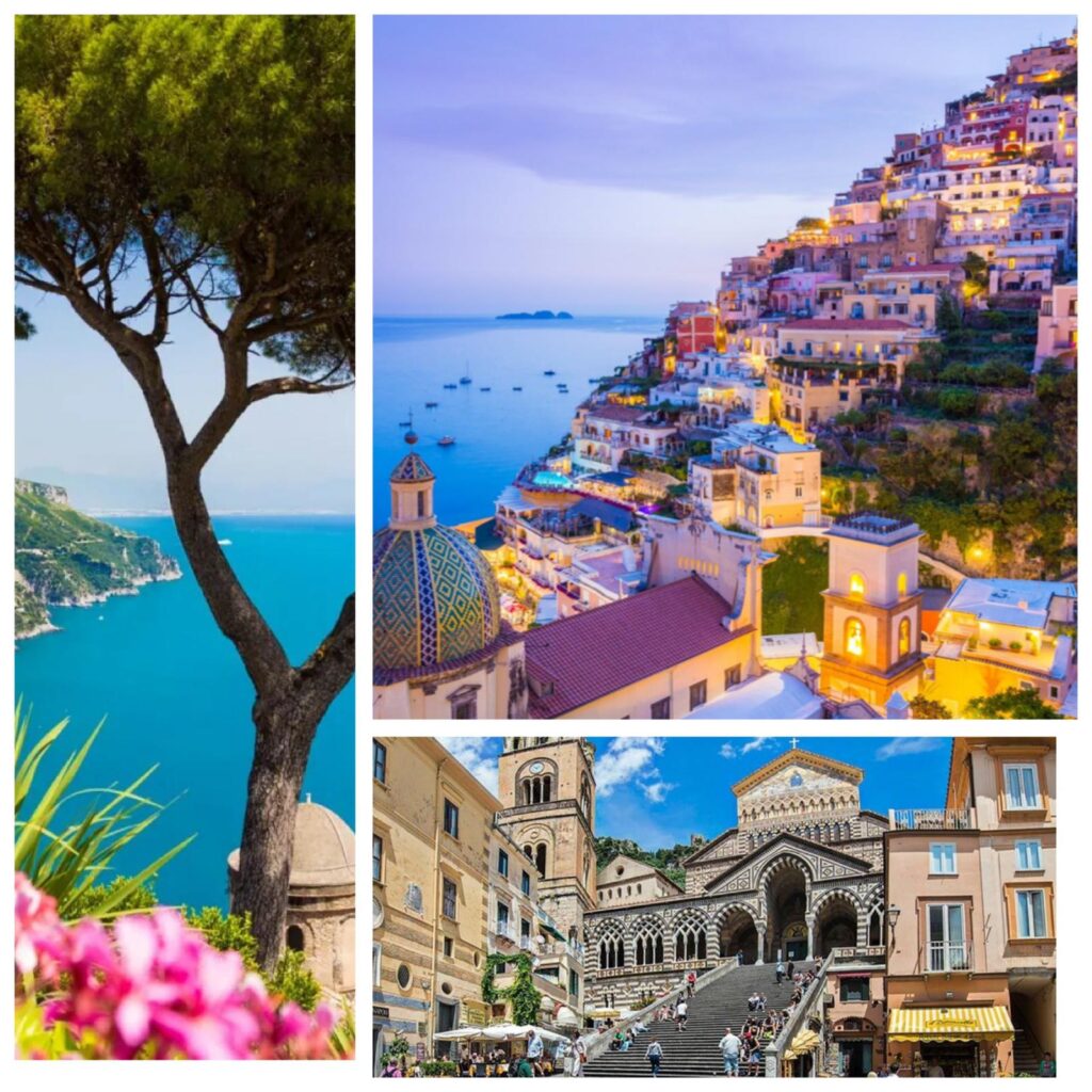 nel nostro tour della costiera amalfitana potrai scoprire le meraviglie di Amalfi e Positano