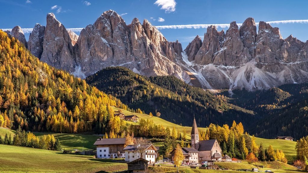 Dolomites landscape