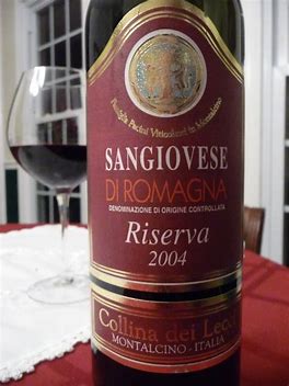 Risultato immagine per sangiovese di romagna