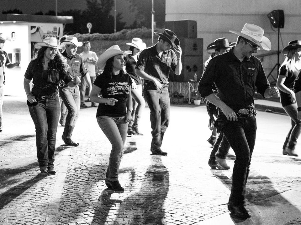 Immagine della nostra serata country 