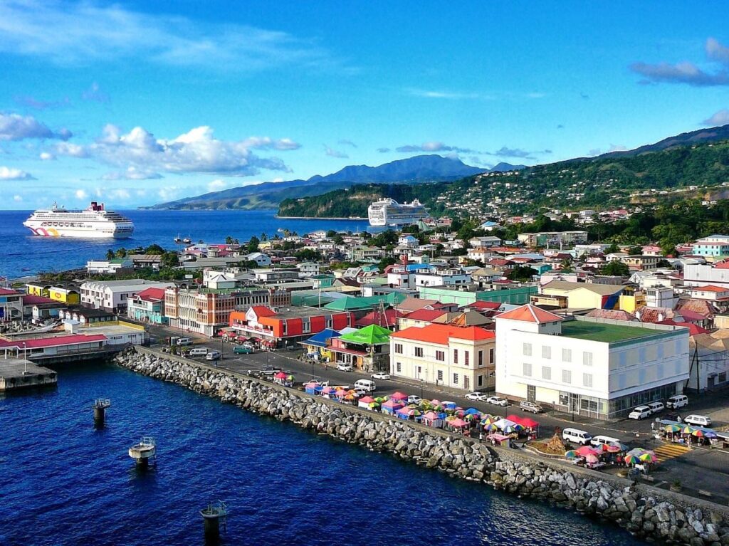 capitale dominica roseau