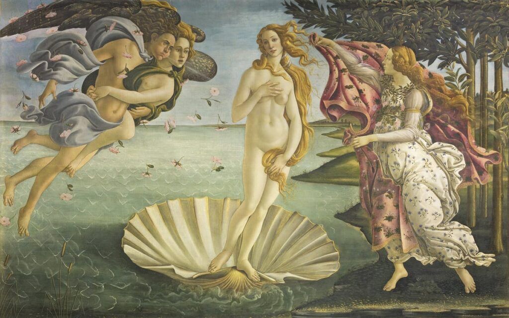 la nascita di Venere - Sandro Botticelli