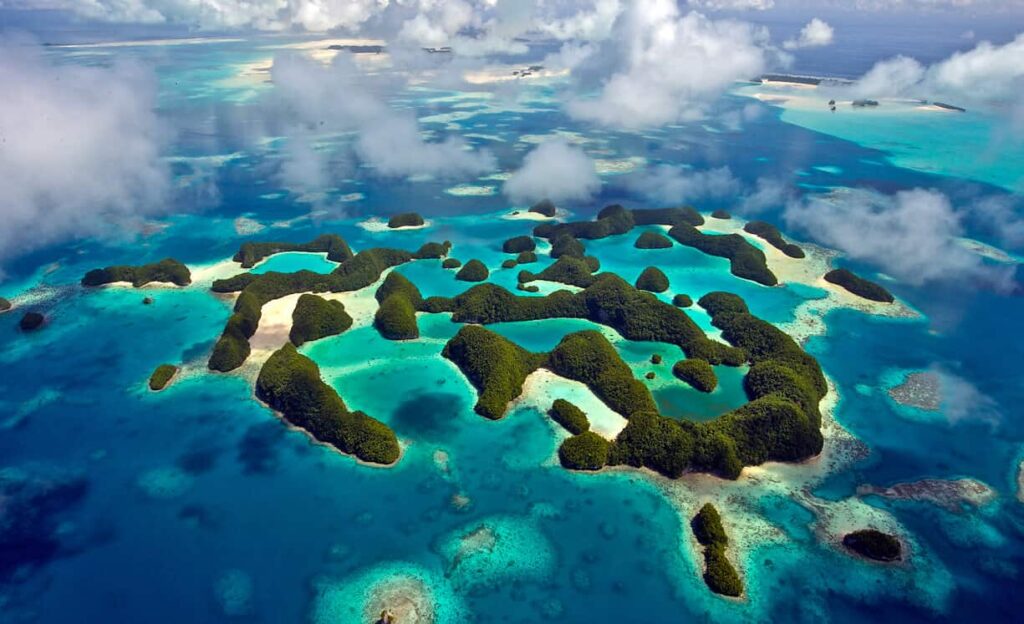 snorkeling a palau