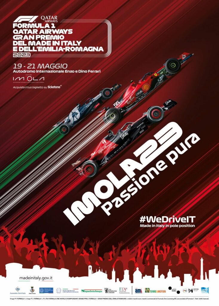 poster ufficiale GP dell'Emilia Romagna